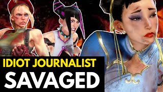 Idiot Journalist Calling Street Fighter 6 Sexist GETS DESTROYED!