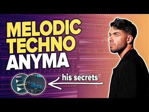Melodic Techno like ANYMA 🔥 [+FLP]