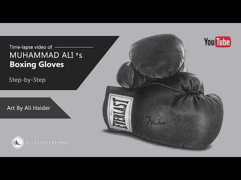 Muhammad Ali's Boxing Gloves | Complete Time-lapse Video ...