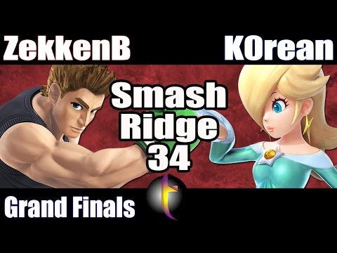 SR34 Singles: SSB Wii U - GF - ZekkenB vs K0rean