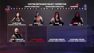 WWE 2K18 金曜日のWPW生放送