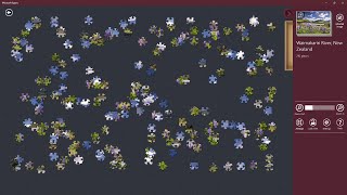 Jigsaw Puzzle ǀ Collection: Landscapes ǀ Waimakariri River, New Zealand