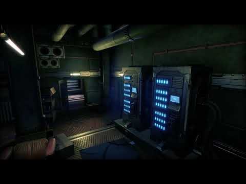 Server Room Relaxing Sounds | Cyberpunk Ambience | Immersive Ambient | HD 🎧