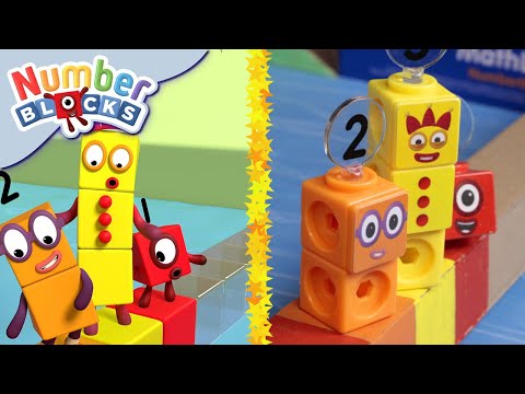 Pattern Palace - Numberblocks MathLink Cubes! | 12345 - Counting Cartoons For Kids