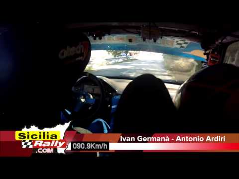 I.Germanà - A.Ardiri al 1° Rally Day di Patti (CRASH)