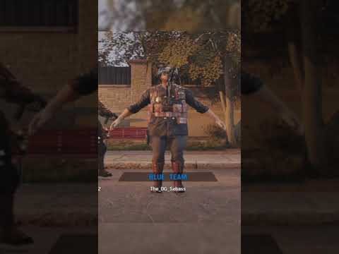 Thermite T posing MVP animation glitch | Rainbow Six Siege #shorts