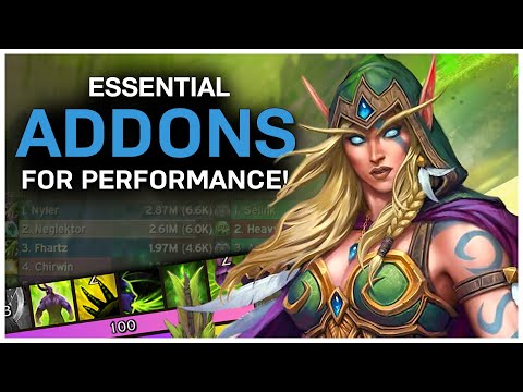 TOP ESSENTIAL WOW SHADOWLANDS ADDONS - Best UI for Raiding Castle Nathria 9.0.5