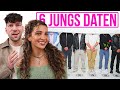 6 BOYS BLIND DATE With JOANA