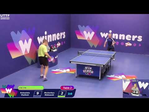 WINners CUP table 2  15.01 Kolomiets Vladimir - Shcherban Aleksandr  14:30