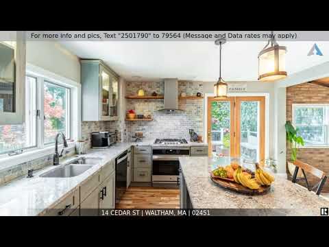 Priced at $649,000 - 14 Cedar St, Waltham, MA 02451