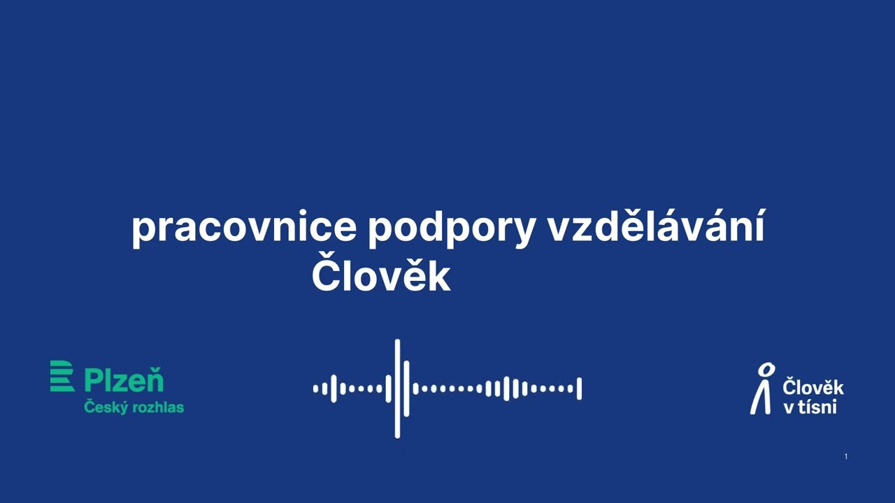 Jak pomáháme s doučováním? Pusťte si část reportáže z ČRo Plzeň