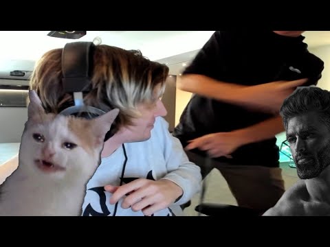 xQc Got Rolled and Lil Guyed By His GIGACHAD DAD