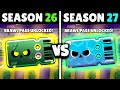 Season 26 VS Season 27 | Brawl Pass Comparison
