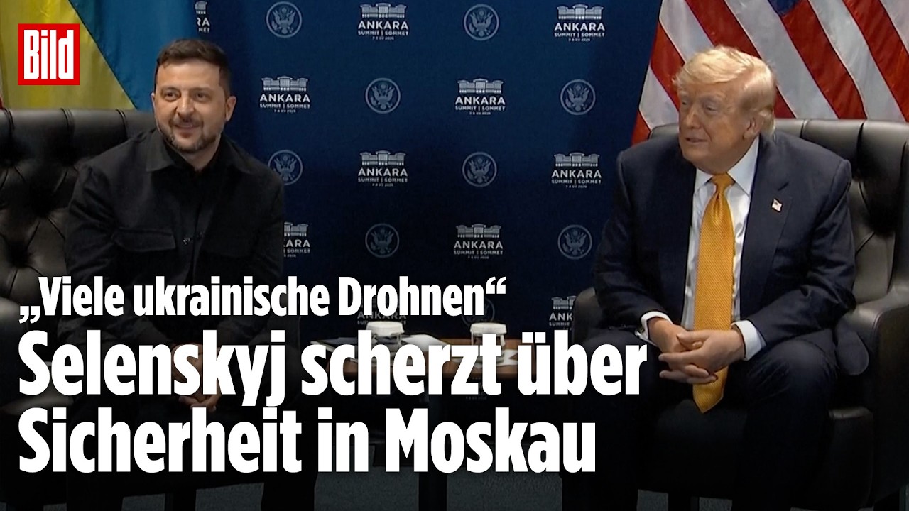 Nato-Gipfel: Selenskyj sorgt mit Moskau-Scherz für Aufsehen
