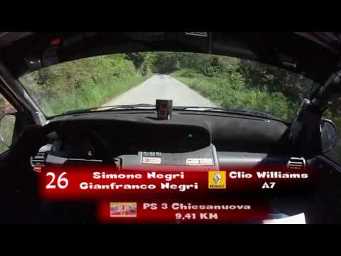 Cameracar Ronde D'Estate 2016 Negri-Negri Clio W A7 2°di classe - PS3