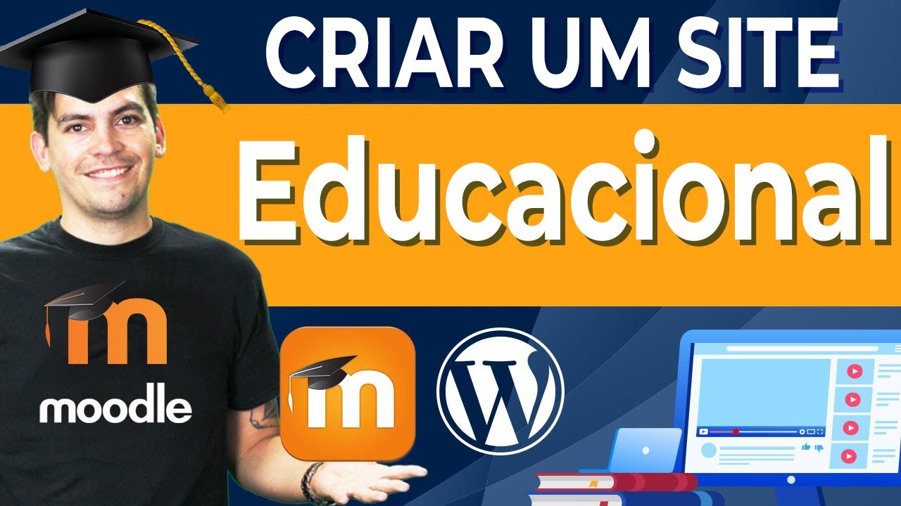 Como Criar um Site Educacional LMS (EAD) como o da UCLA com WordPress & Moodle 2020