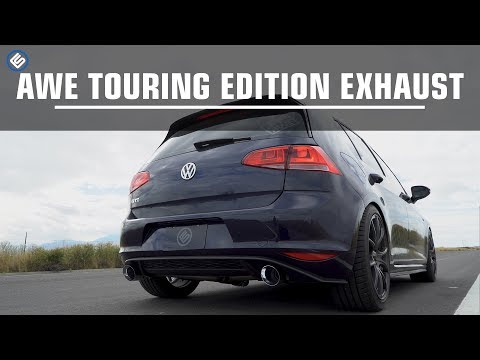 AWE Touring Edition Cat Back - Volkswagen VW MK7 GTI Exhaust Sound Clip