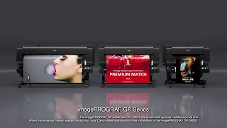 Canon Introducing the imagePROGRAF GP S Series Large