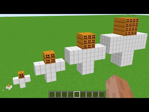 what if you spawn golems of all sizes ?