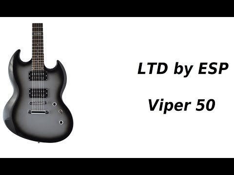 LTD by ESP Viper 50 - zmetalizowane SG-kształtne - FILMIKI O GITARACH  635