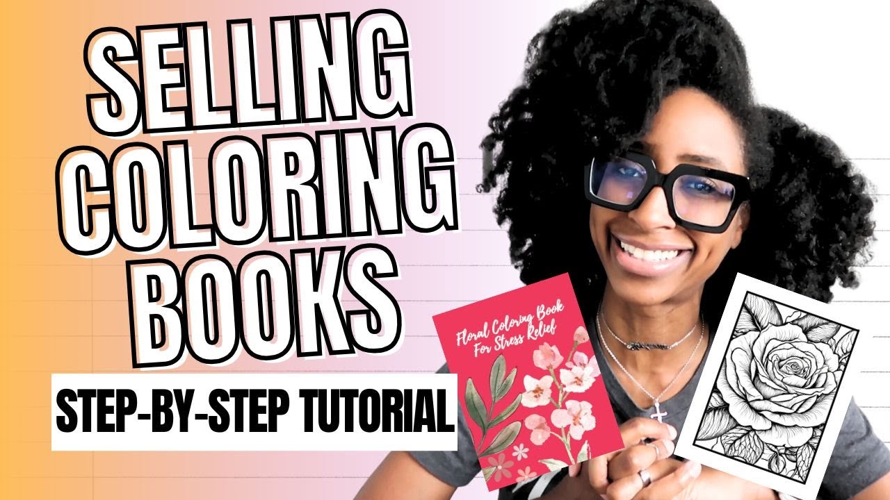 HOW TO MAKE COLORING BOOKS TO SELL (WITHOUT NEEDING AMAZON KDP) Coloring Books For Adults Printable