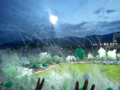 "Atlético Nacional (2) - La Equidad (1) - Final 2011 - La mejor salida en la historia de Colombia" Barra: Los del Sur &bull; Club: Atlético Nacional