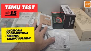 TEMU TEST #15 – Mierniki za grosze,  gadżety do telefonu! i lampki solarne