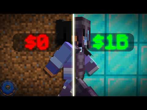 $0 to $1B On Minecraft Largest Server (Full Movie)