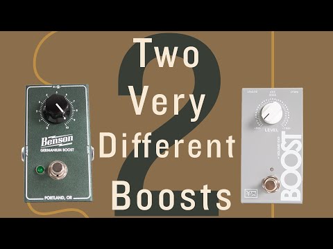 Vertex VS Benson - Two Very Different Boost Pedals