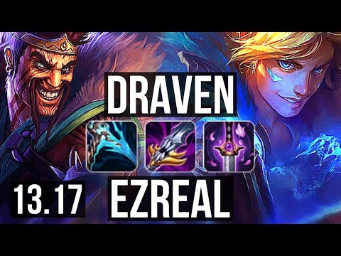 DRAVEN & Amumu vs EZ & Karma (ADC) | 12/1/3, 69% winrate, Legendary | EUW Master | 13.17
