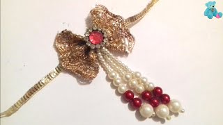 Cloth Rakhi Making | Easy Rakhi Making Ideas | How To Make Fabric Rakhi | Raksha Bandhan Rakhi