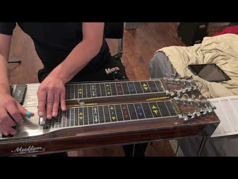 Adam plays John Hughey pedal steel intro to I've Just Destroyed The World by Conway Twitty