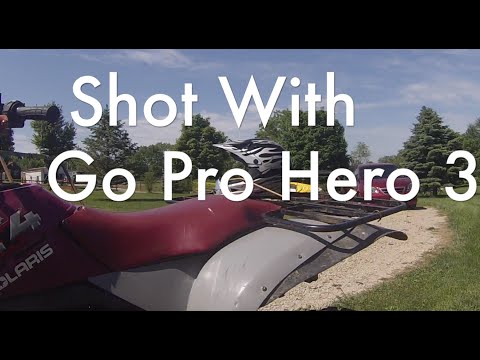Messing Around With a 4 Wheeler | GO PRO HD