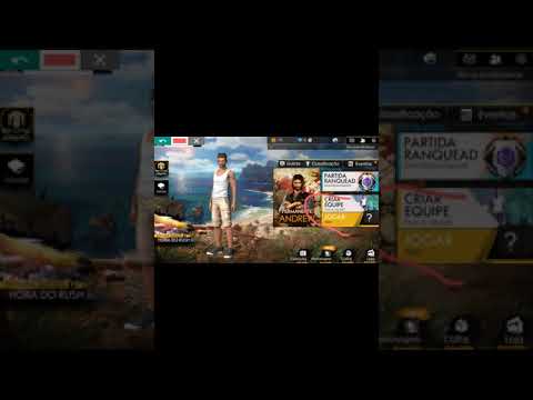 Jogando Free Fire