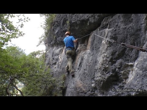 Via Ferrata Artpinistico - Klettersteig-Geheimtipp am Gardasee - Abenteuer Alpin 2011 (Folge 12.6)