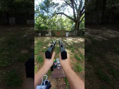 Mac11 X2 fullauto😮100 rounds🔥3 seconds😎#airsoft