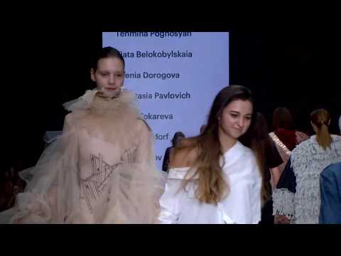 Video Catwalk  показ лучших коллекций программы BA (HONS) Fashion БВШД MBFWR 25 октября 2017