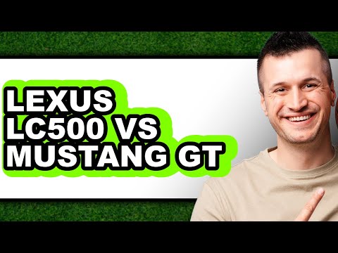 Lexus Lc500 Vs Mustang Gt - Full Comparison