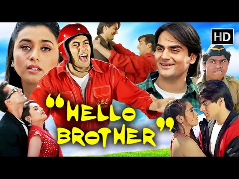 Hello Brother Full Movie HD | Bollywood Comedy Classic | Salman Khan, Rani, Johnny Lever