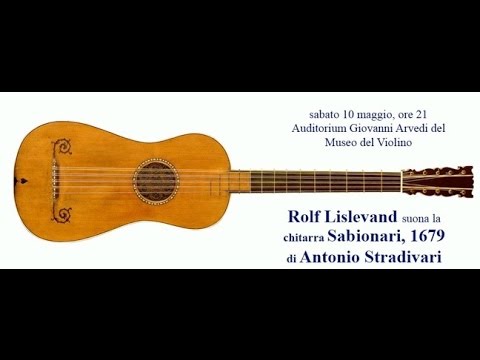 The sound of a Stradivarius guitar