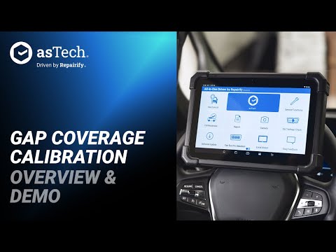 Gap Coverage Calibration Overview and Demo with asTech All-In-One