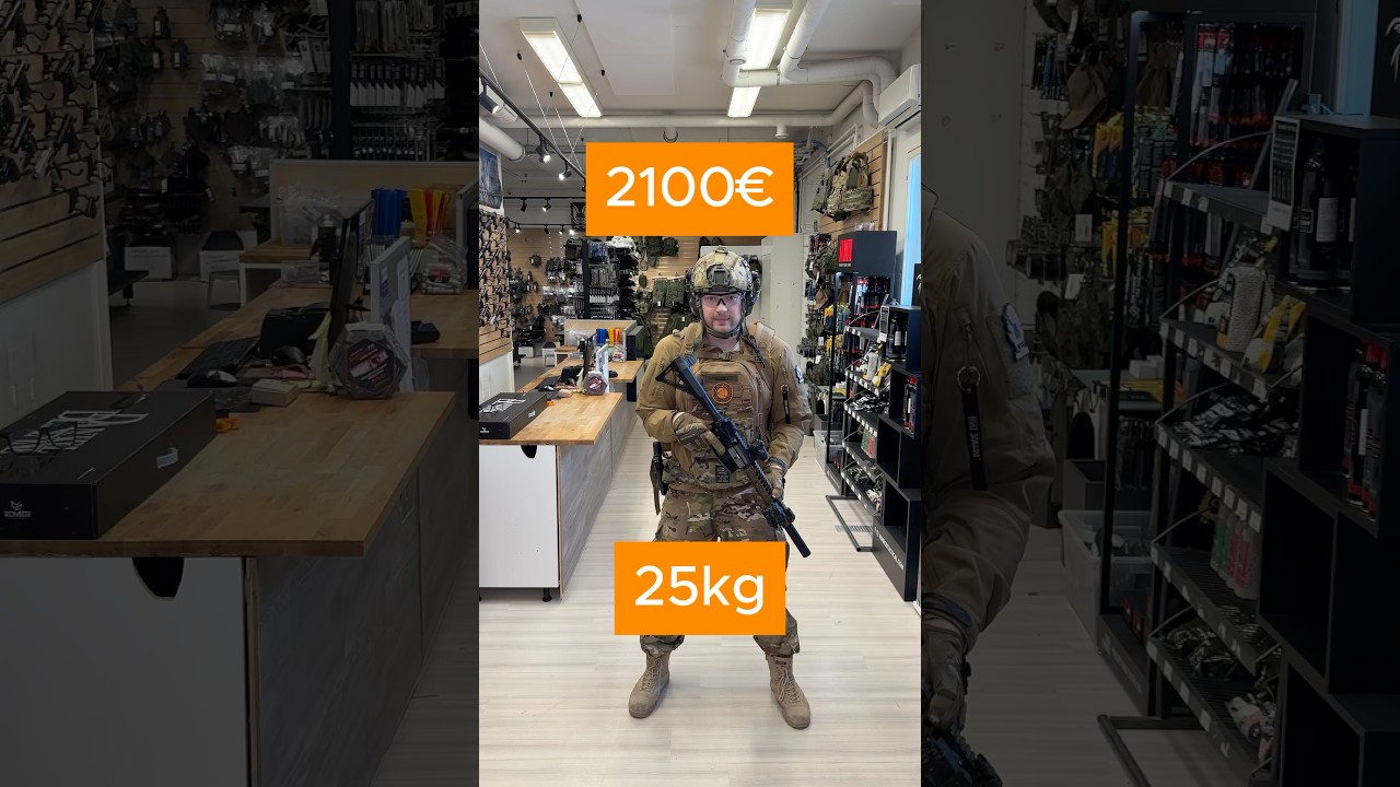 Mikä on liikaa airsoft kamaa? #airsoft #airsoftfinland
