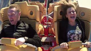Ronan Keating sings Life Is A Rollercoaster... on a rollercoaster! | Magic Breakfast