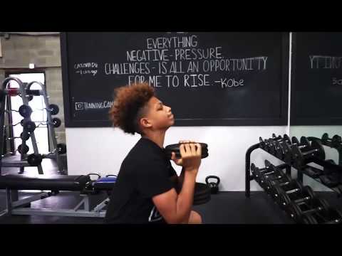 John Mobley jr putting in work getting ready for high school season