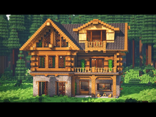 Minecraft houses design - from modern homes to classic mansions