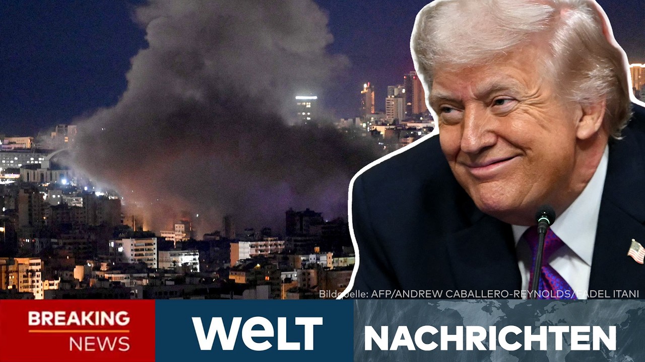 IRAN: Israel greift Hisbollah mit voller Härte an – Trump zufrieden! "Es läuft hervorragend" | LIVE