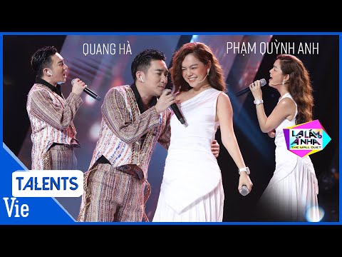 Song ca "Nếu ta còn yêu nhau", Phạm Quỳnh Anh đoán Quang Hà trong 1 nốt nhạc khiến Giang Ca "im bặt"