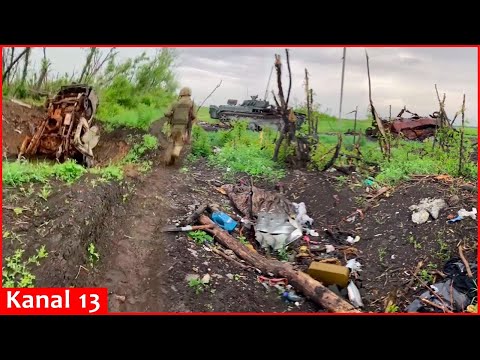 Thrown ammunition, hit equipment - Ukrainian fighters enter Russians’ position