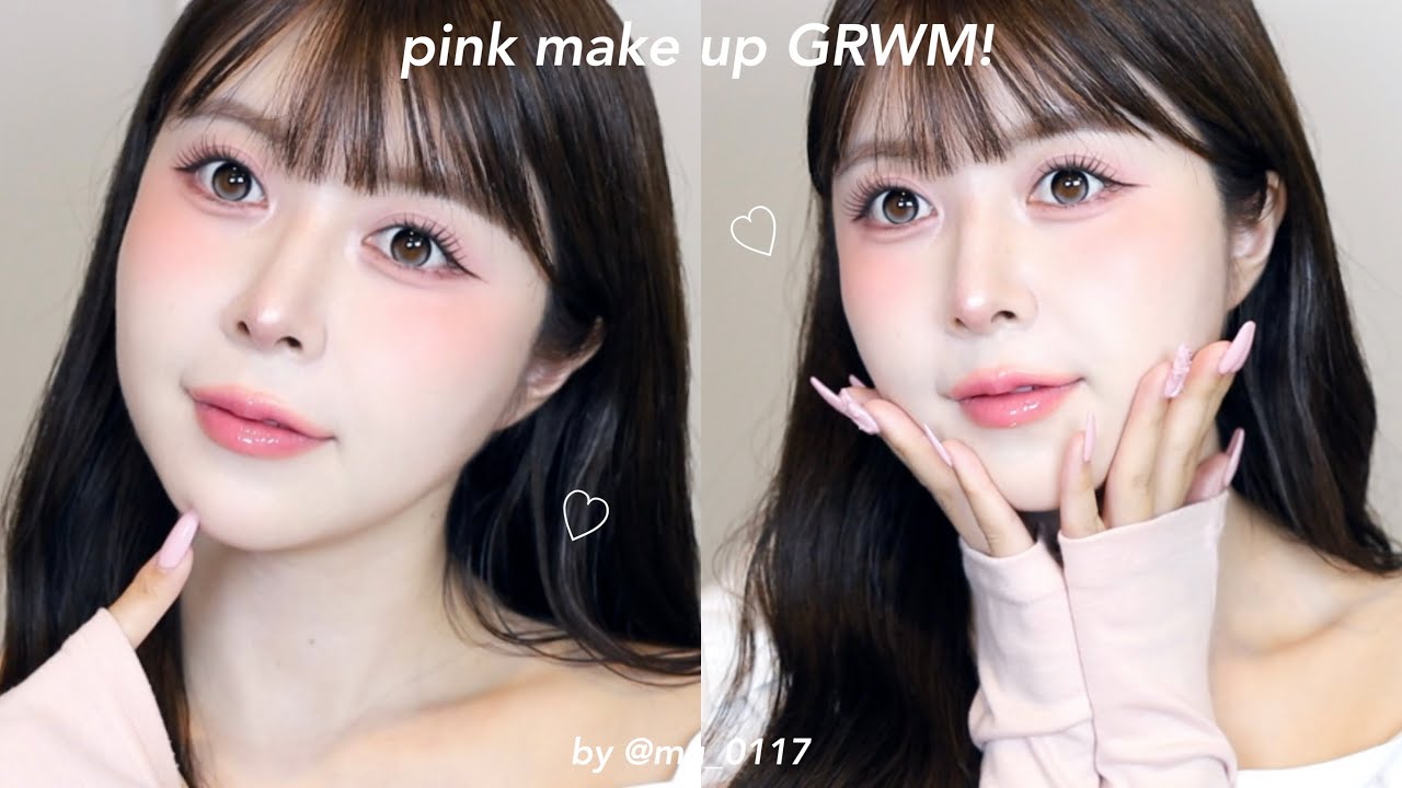 【春メイク】サロン級激盛れデートピンクメイク💕新作アイテム大量にご紹介🫧