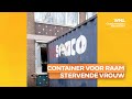 Bouwcontainer voor raam stervende vrouw (91) geplaatst: 'Dit is dan het laatste beeld dat ze had'